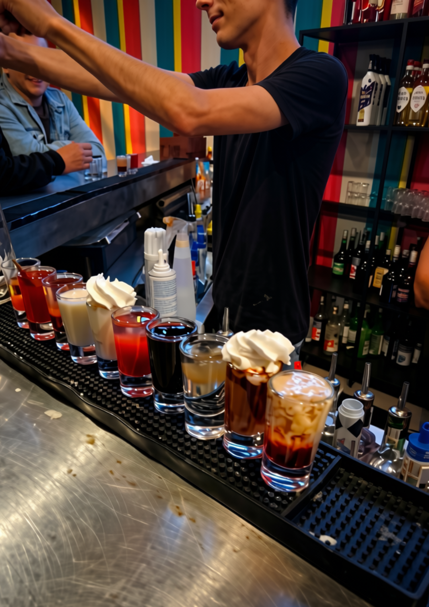Best Bars in Wrocław Old Town Tatar A flight at Czupitos