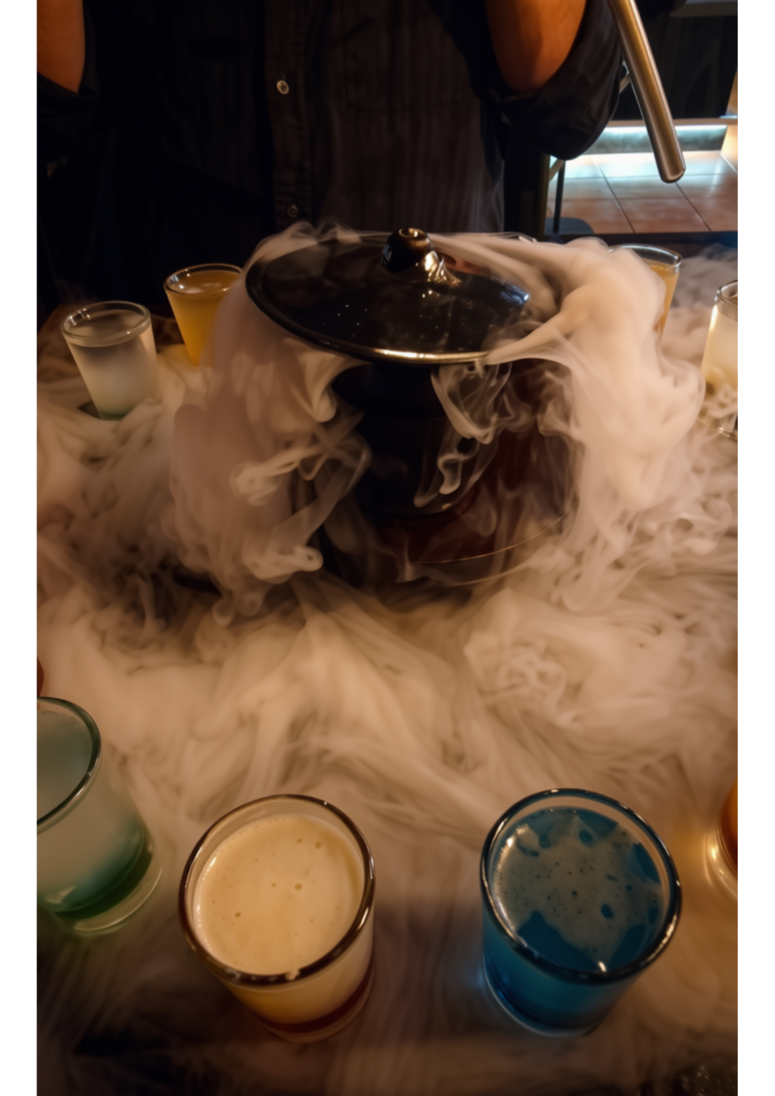 Best Bars in Wrocław Old Town Tatar Smoky shots from the Harry Potter bar